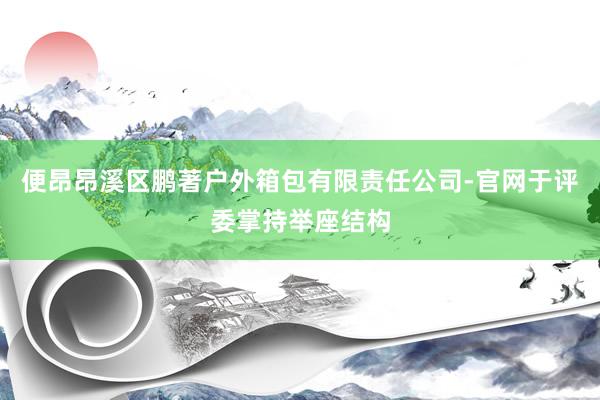 便昂昂溪区鹏著户外箱包有限责任公司-官网于评委掌持举座结构